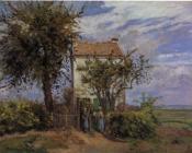 卡米耶 毕沙罗 : The House in the Fields, Rueil